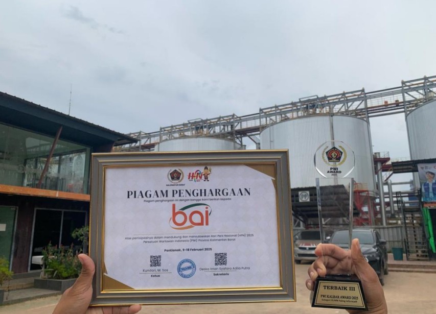 PT BAI Raih Penghargaan “BUMN Paling Informatif Terbaik III” di PWI Award 2025